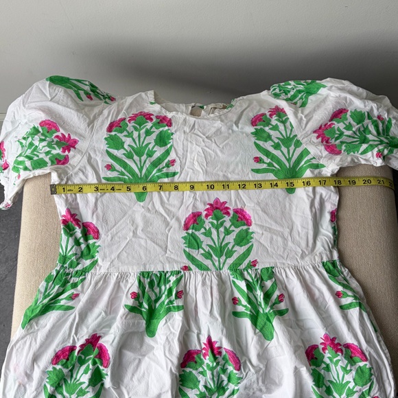 SZ BLOCKPRINTS Gaia Dress Floral Print Size Small - Picture 11 of 11